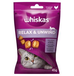 Przysmak dla kota WHISKAS Relax & Unwind Kurczak 45 g