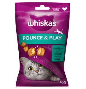 Przysmak dla kota WHISKAS Pounce & Play Kurczak 45 g