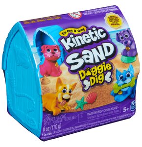 Piasek kinetyczny SPIN MASTER Kinetic Sand Doggie Dig 6068641 (1 zestaw)