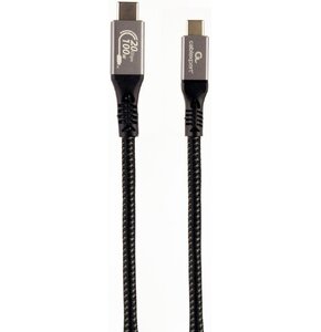 Kabel USB-C - USB-C CABLEXPERT USB 3.2 Gen. 2 100W 1.5 m Czarny