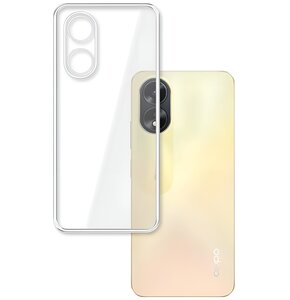 Etui 3MK Clear Case do Oppo A38 Przezroczysty