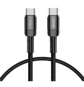 Kabel USB-C - USB-C TECH-PROTECT UltraBoost EVO PD100W/5A 0.5 m Czarny