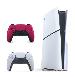 Konsola SONY PlayStation 5 Slim + Kontroler SONY DualSense Czerwony