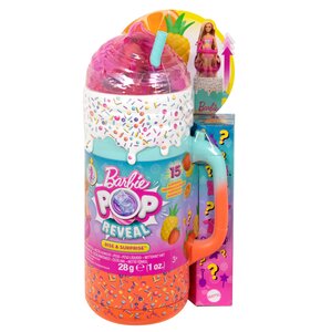 Lalka Barbie Pop Reveal Zestaw prezentowy Tropikalne smoothie HRK57