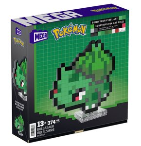 Klocki plastikowe MEGA Pokémon Pixel Bulbasaur HTH75