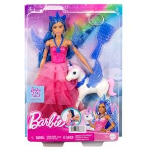 Lalka Barbie Sapphire Skrzydlaty jednorożec HRR16