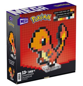 Klocki plastikowe MEGA Pokémon Pixel Charmander HTH76