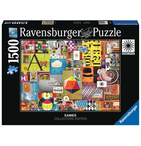 Puzzle RAVENSBURGER Eames Domek z kart 16951 (1500 elementów)