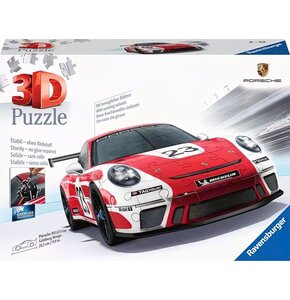 Puzzle 3D RAVENSBURGER Porsche 911 GT3 Cup Salzburg Design 11558 (108 elementów)