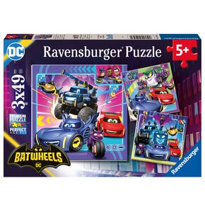 Puzzle RAVENSBURGER Batwheels 3w1 12001056 (147 elementów)