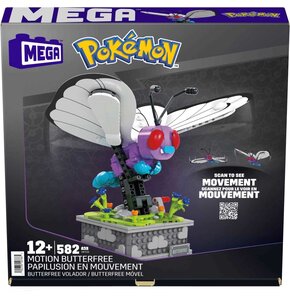 U Klocki plastikowe MEGA Pokemon Motion Butterfree HKT22