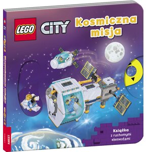 Książka LEGO City Kosmiczna Misja PPS-6006 (okładka twarda)