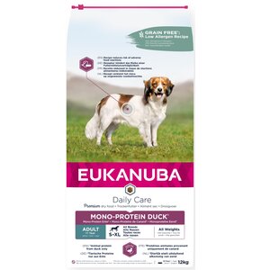 Karma dla psa EUKANUBA Daily Care Adult jedno białkowa Kaczka 12 kg