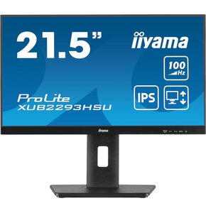 Monitor IIYAMA ProLite XUB2293HSU-B6 21.5" 1920x1080px IPS 100Hz 1 ms [MPRT]