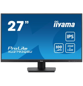 Monitor IIYAMA ProLite XU2793QSU-B6 27" 2560x1440px IPS 100Hz 1 ms [MPRT]