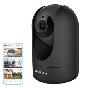 Kamera FOSCAM R4M 4MP Wewnętrzna, Wi-Fi Czarny