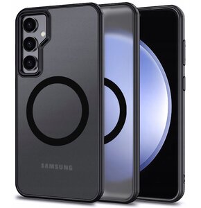 Etui TECH-PROTECT MagMat MagSafe do Samsung Galaxy A35 5G Czarny matowy