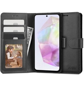 Etui TECH-PROTECT Wallet do Samsung Galaxy A35 5G Czarny