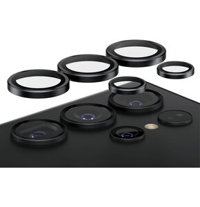 Szkło hartowane na obiektyw PANZERGLASS Hoops Camera Lens Protector do Samsung Galaxy S24 Ultra Czarny