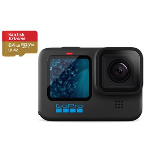 Kamera sportowa GOPRO HERO11 Black + SD SanDisc Extreme 64GB
