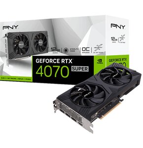 Karta graficzna PNY GeForce RTX 4070 Super Verto Dual Fan OC 12GB DLSS 3