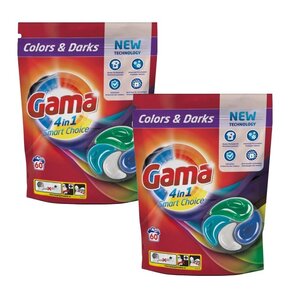 Kapsułki do prania GAMA 4in1 Smart Choice Universal - 120 szt.
