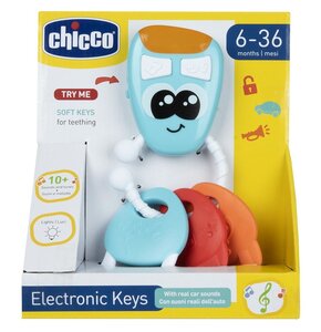 Zabawka interaktywna CHICCO Baby Senses Elektroniczne Kluczyki 00011163000000