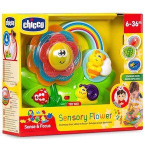 Zabawka edukacyjna CHICCO Sense & Focus Sensoryczny kwiatek 00010156000000