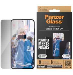 Szkło hartowane PANZERGLASS Ultra-Wide Fit Privacy Easy Aligner Included do Samsung Galaxy S24 Plus