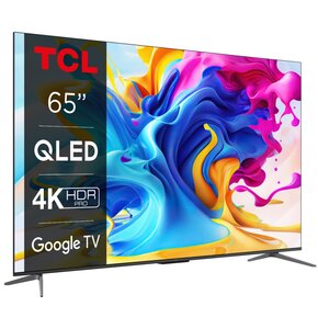 U Telewizor TCL 65C645 65" QLED 4K Google TV Dolby Vision Dolby Atmos HDMI 2.1