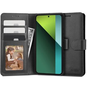 Etui TECH-PROTECT Wallet do Xiaomi Redmi Note 13 Pro 5G/POCO X6 5G Czarny