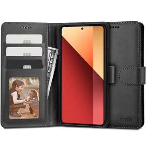 Etui TECH-PROTECT Wallet do Xiaomi Redmi Note 13 Pro 4G/LTE/ Poco M6 Pro 4G/LTE Czarny