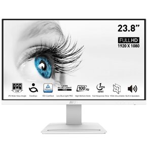 Monitor MSI Pro MP243XW 23.8" IPS 1920x1080px 100Hz 4ms [GTG]