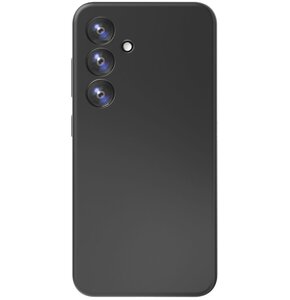 Etui 4SMARTS Silikon Case Cupertino do Samsung Galaxy S24+ Czarny