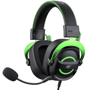 Słuchawki HAVIT H2002E Czarno-zielony