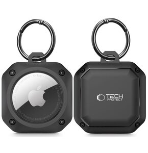 Etui TECH-PROTECT Rough Pro do Apple AirTag Czarny