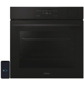 Piekarnik HAIER AI H6 ID48C5SYTB Elektryczny parowy Czarny A++