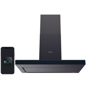 Okap HAIER HATS9CBS4B 90 Czarny 857m3/h 64dB klasa A+