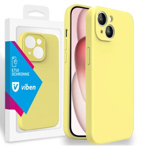 Etui VIBEN Liquid 03858 do Apple iPhone 15 Plus Żółty
