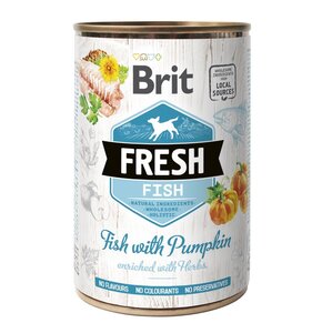 Karma dla psa BRIT Fresh Ryba z Dynią 400 g