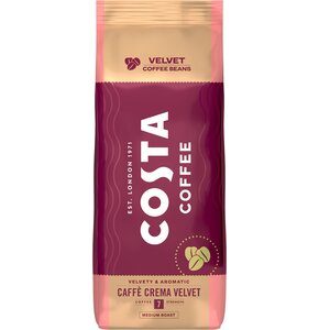 Kawa ziarnista COSTA COFFEE Caffe Crema Velvet 1 kg