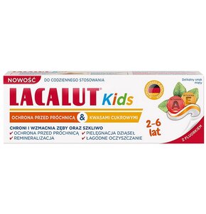 Pasta do zębów LACALUT dla dzieci 2-6 lat 55 ml