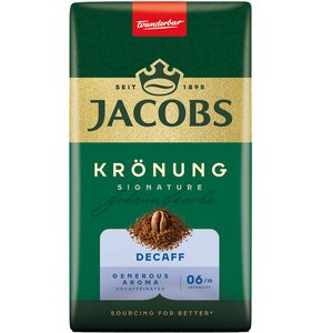 Kawa mielona JACOBS Krönung Decaff Bezkofeinowa 0.25 kg