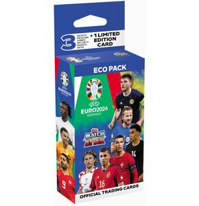 Karty TOPPS Match Attax Euro 2024 Eco Pack (1 zestaw)