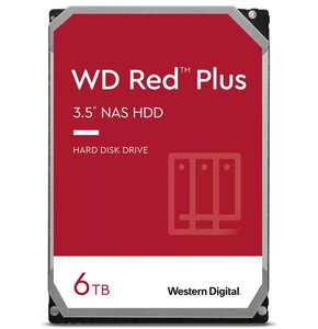 U DYSK HDD WD RED 6TB 3,5 SATA III WD60EFZX