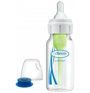 Butelka DR BROWNS Options+ ze specjalnym systemem do karmienia niemowląt z rozszczepem wargi lub podniebienia 120 ml