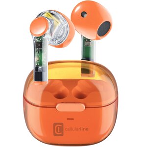 Słuchawki douszne CELLULARLINE Fine Pomarańczowy