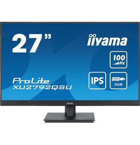 Monitor IIYAMA ProLite XU2792QSU-B6 27" 2560x1440px IPS 100Hz 0.4 ms [MPRT]