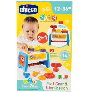 Zabawka edukacyjna CHICCO Smart2Play Warsztat Małego Majsterkowicza 00010062000000