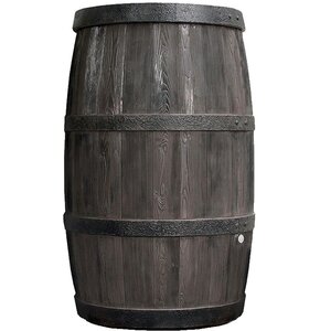 Zbiornik na deszczówkę PROSPERPLAST Umbra wood RBU500 500L Brązowy